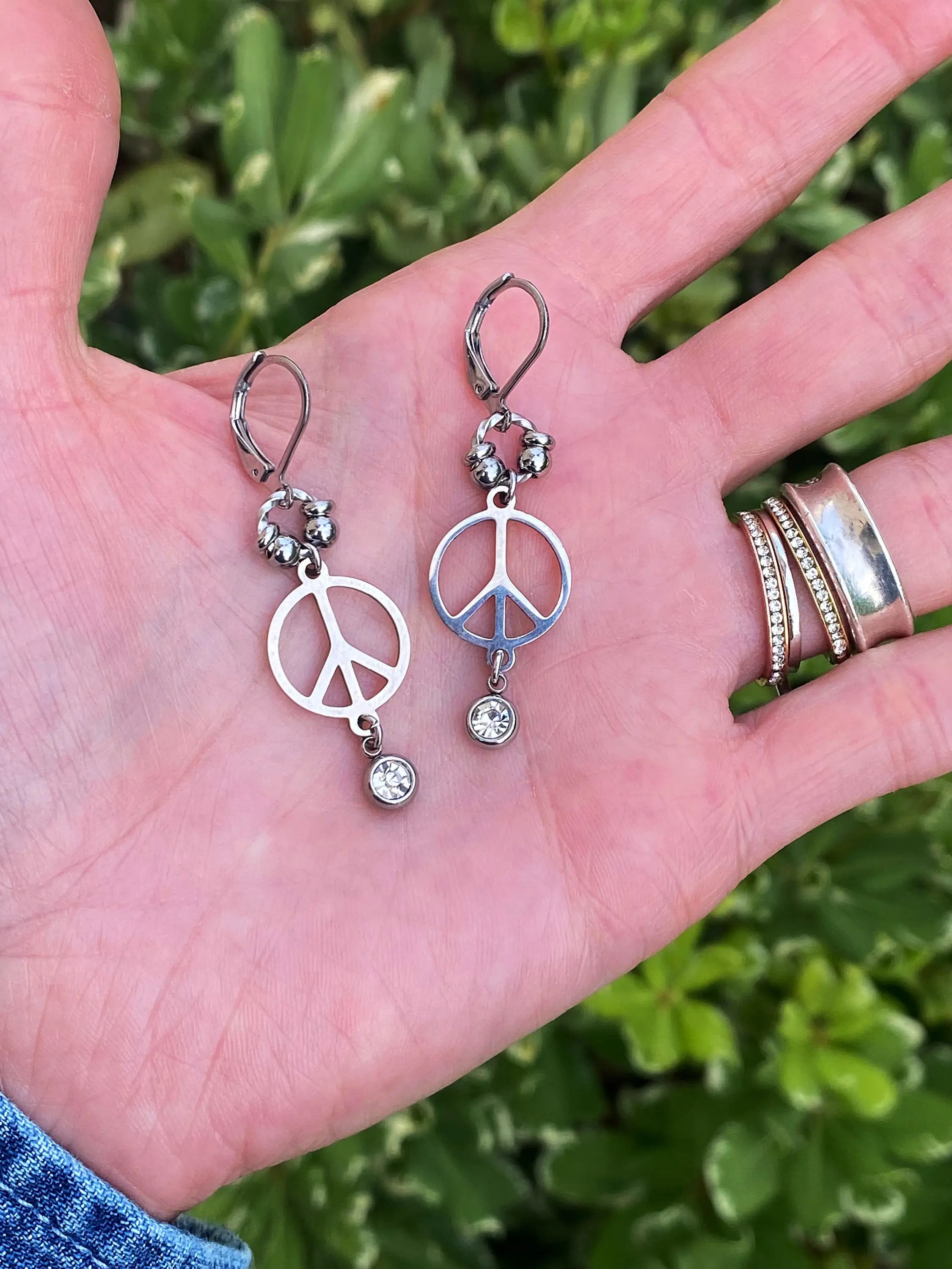 PEACE EARRINGS